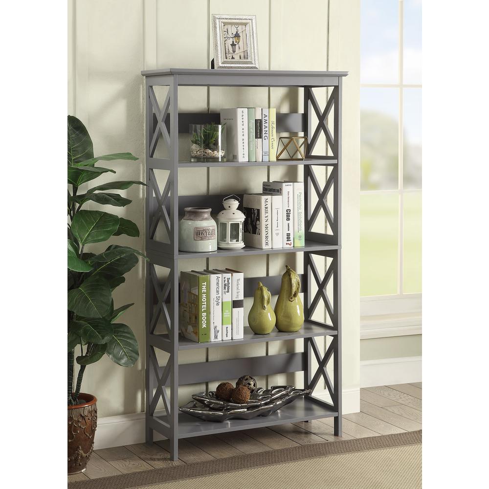 Oxford 5 Tier Bookcase - Convience Concept, Inc.