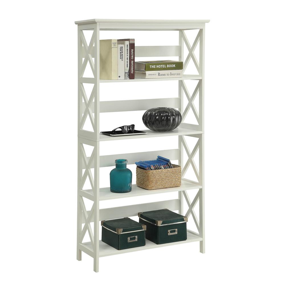 Oxford 5 Tier Bookcase - Convience Concept, Inc.