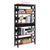 Oxford 5 Tier Bookcase with Drawer - Convience Concept, Inc.