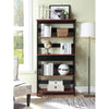 Oxford 5 Tier Bookcase with Drawer - Convience Concept, Inc.