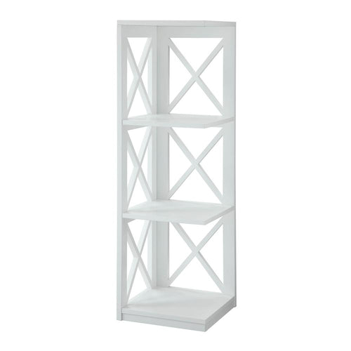 Oxford 3 Tier Corner Bookcase - Convience Concept, Inc.