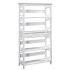 Omega 5 Tier Bookcase with Drawer, White - Convenience Concepts