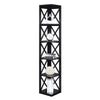 Oxford 5 Tier Corner Bookcase - Convience Concept, Inc.