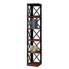 Oxford 5 Tier Corner Bookcase - Convience Concept, Inc.
