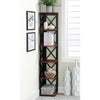 Oxford 5 Tier Corner Bookcase - Convience Concept, Inc.