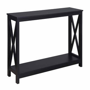 Oxford Console Table with Shelf - Convience Concept, Inc.