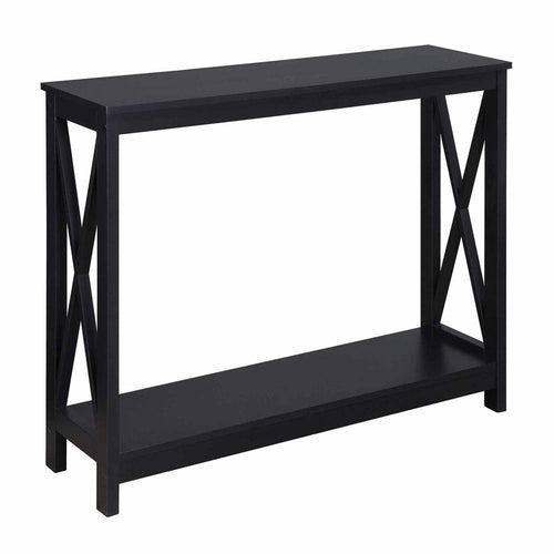 Oxford Console Table with Shelf - Convience Concept, Inc.