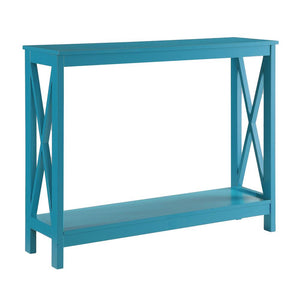 Oxford Console Table with Shelf - Convience Concept, Inc.