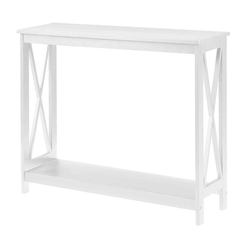 Oxford Console Table with Shelf - Convience Concept, Inc.