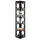 Omega 5 Tier Corner Bookcase - Convience Concept, Inc.
