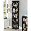 Omega 5 Tier Corner Bookcase - Convience Concept, Inc.