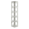 Omega 5 Tier Corner Bookcase - Convience Concept, Inc.