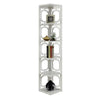 Omega 5 Tier Corner Bookcase - Convience Concept, Inc.