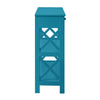 Oxford 1 Drawer Console Table with Shelves - Convience Concept, Inc.