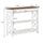 Oxford 1 Drawer Console Table with Shelves - Convience Concept, Inc.