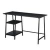 Designs2Go Trestle Wood Metal Desk with Removable Shelves - Convenience Concepts