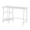 Designs2Go Trestle Wood Metal Desk with Removable Shelves - Convenience Concepts