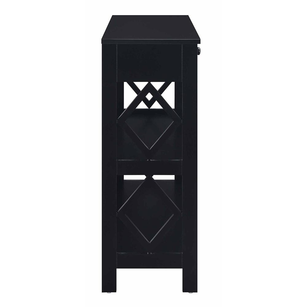 Diamond 1 Drawer Console Table - Convience Concept, Inc.
