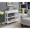 Diamond 1 Drawer Console Table - Convience Concept, Inc.