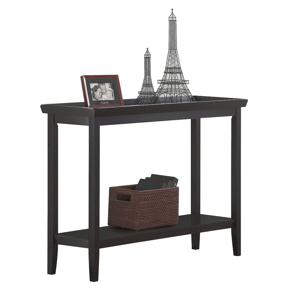 Ledgewood Entryway Hall Console Table with Shelf - Convience Concept, Inc.