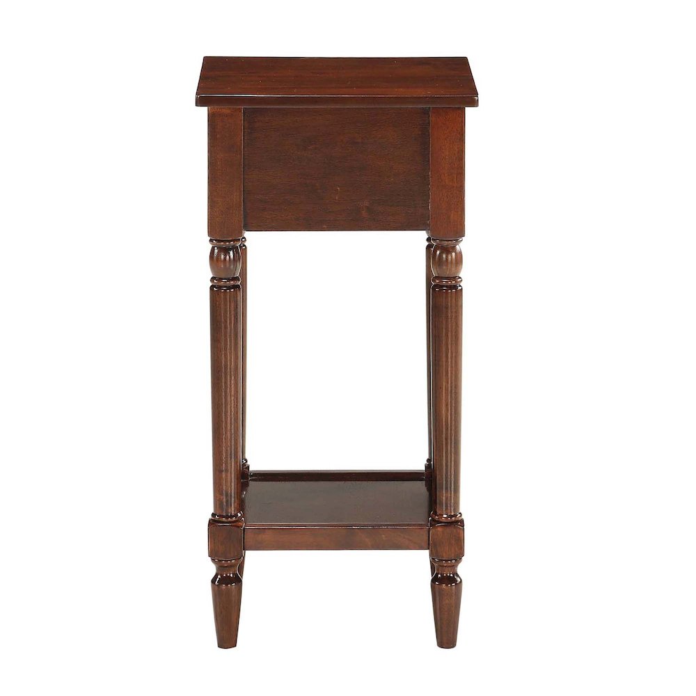 French Country Khloe 1 Drawer Accent Table with Shelf - Convenience Concepts