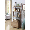 American Heritage Ladder Bookcase with File Drawer - Convience Concept, Inc.