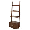 American Heritage Ladder Bookcase with File Drawer - Convience Concept, Inc.