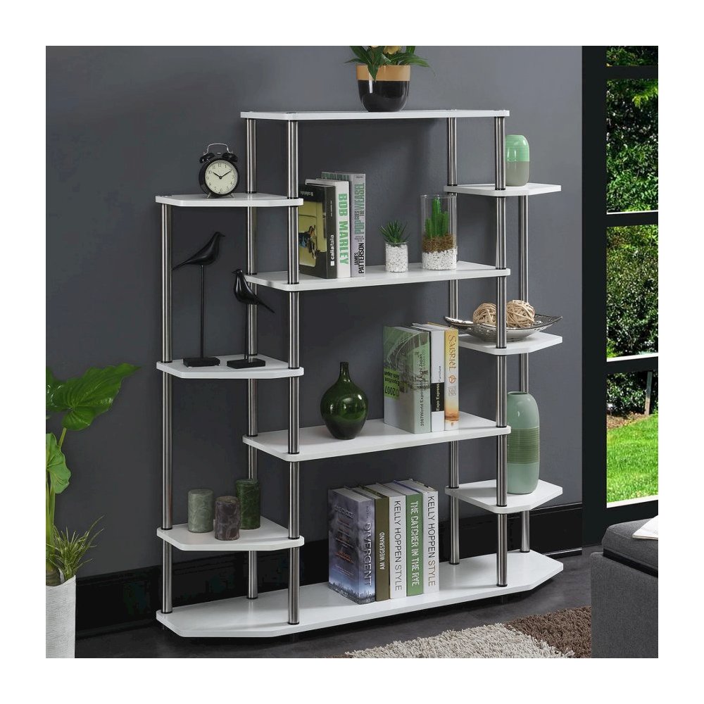 Designs2Go No Tools Wall Unit Bookshelf