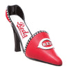 Cincinnati Reds Wine Bottle Holder Decorative Shoe - Evergreen Enterprises