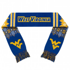 West Virginia Mountaineers Lodge Scarf -