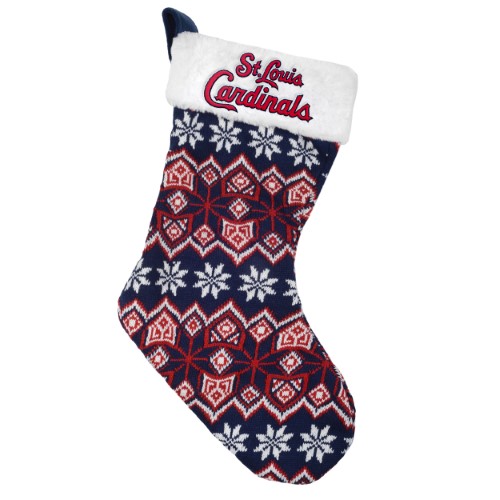 St. Louis Cardinals Knit Holiday Stocking - 2015 -
