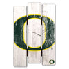 Oregon Ducks Sign 11x17 Wood Fence Style White - WinCraft