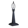 CHLOE Lighting KINSEY Mission Tiffany-Style Blackish Bronze 1 Light Table Lamp 12'' Wide