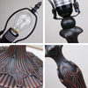 CHLOE Lighting ADIA Tiffany-Style Dark Bronze 1-Light Victorian Accent Table Lamp 12'' Shade