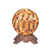 SHELLEY Mosaic 1 Light Dark Bronze Accent Lamp 8'' Wide - CHLOE Lighting