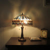 COURTLAND Tiffany-style 2 Light Mission Table Lamp 16'' Shade - CHLOE Lighting