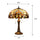 FLORENCE Tiffany-style 2 Light Victorian Table Lamp 16'' Shade - CHLOE Lighting