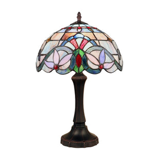 CHLOE Lighting GRENVILLE Victorian-Style Dark Bronze 1 Light Table Lamp 12'' Wide