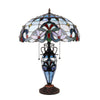 CHLOE Lighting GRENVILLE Victorian-Style Dark Bronze 3 Light Double Lit Table Lamp 18'' Wide