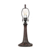 CHLOE Lighting EMPRESS Tiffany - style Dark Bronze 1 Light Table Lamp 12'' Shade