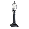 CHLOE Lighting VINCENT Mission Tiffany-Style Blackish Bronze 1 Light Table Lamp 12'' Wide