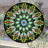 CHLOE Lighting ARABELLA Tiffany-Style Victorian Stained Glass Window Panel, 26'' Width