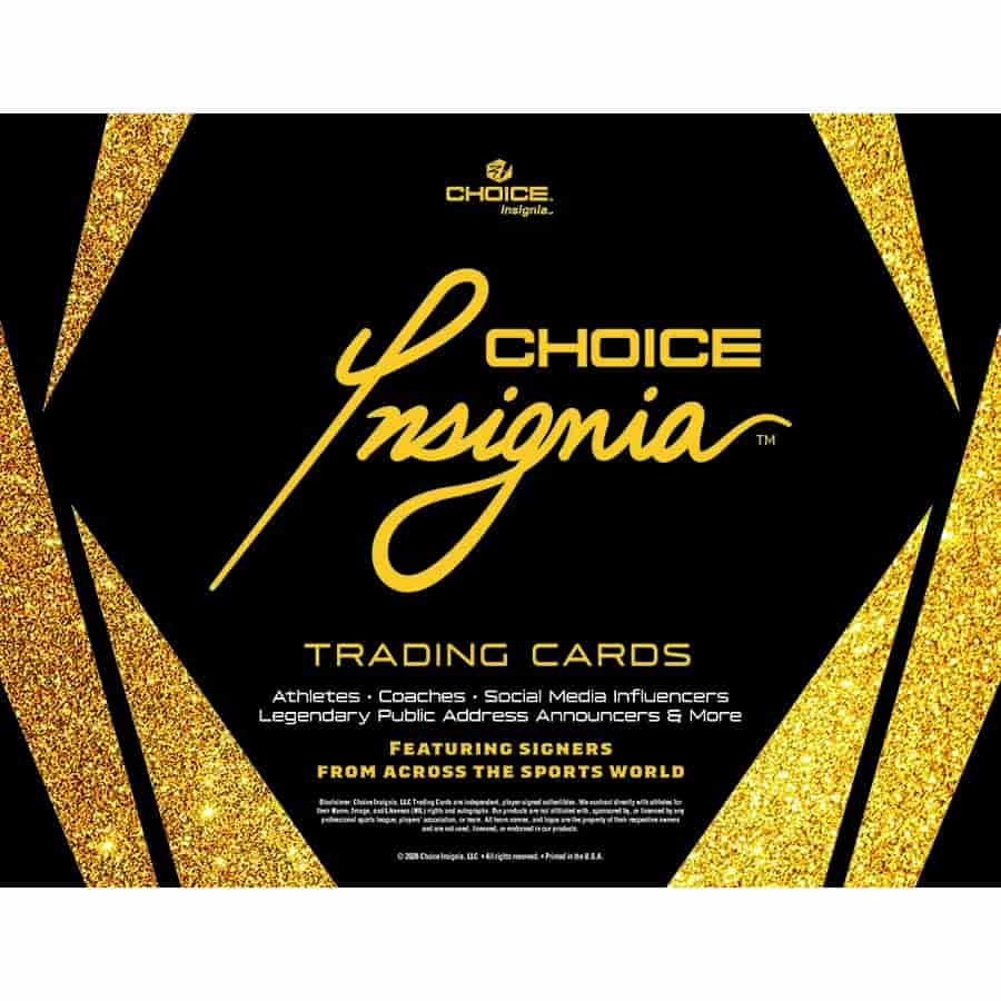 Choice Insignia Llc -  Series 1 - 2025 Choice Insignia Series 1 Trading Cards Hobby