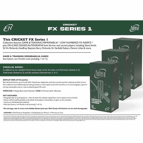 Futera Limited -  2026 Futera Cricket Fx Series 1 Hobby Pre-Order