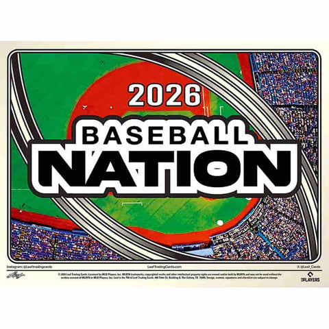 Leaf Trading Cards -  Nation - 2026 Leaf Baseball Nation Jumbo Pre-Order