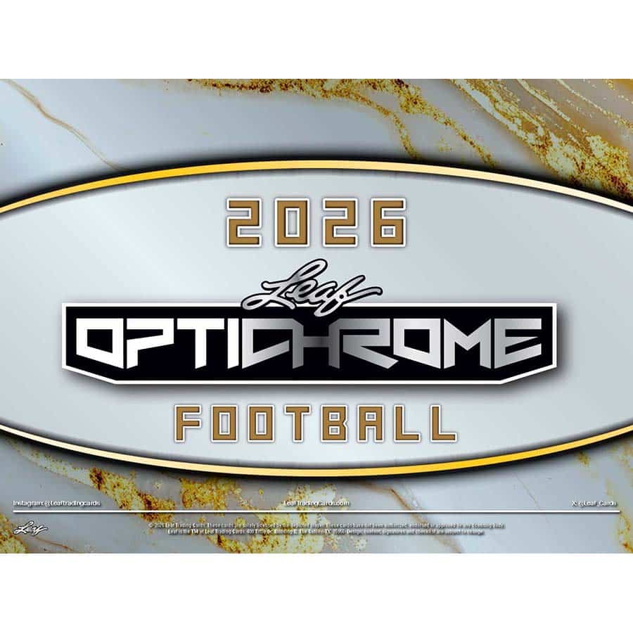 Leaf Trading Cards -  Optichrome - 2026 Leaf Optichrome Football Hobby