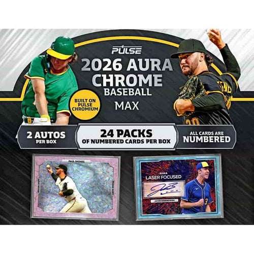 Pulse Trading Cards -  Aura - 2026 Pulse Aura Chrome Baseball Max Pre-Order