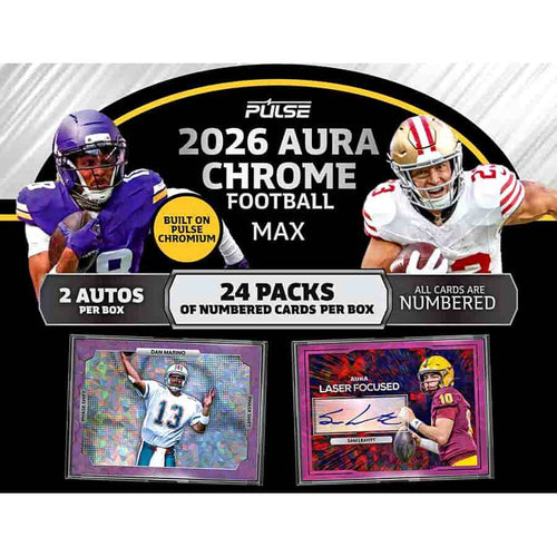 Pulse Trading Cards -  Aura - 2026 Pulse Aura Chrome Football Max Pre-Order