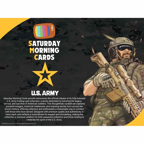Saturday Morning Cards -  2026 Smc Us Army Trading Cards Hobby - 10Ct Display Pre-Order