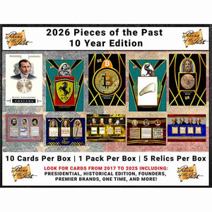 Super Products Inc -  Pieces Of The Past - 2026 Pieces Of The Past 10 Year Edition Hobby